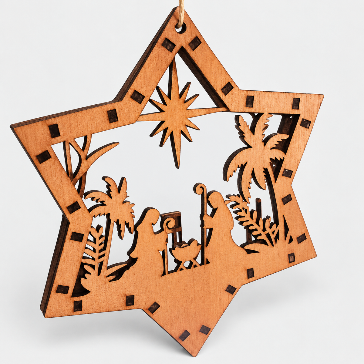 Premium Ornament, detail view on a light gray background