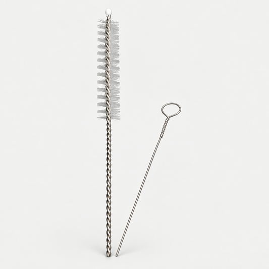 Cheese Slicer Replacement Wire & Precision Cleaning Brush Kit on a light gray background