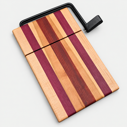 Artisan Cheese Slicer on a light gray background