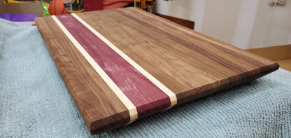 Walnut Purple Heart Cutting Board